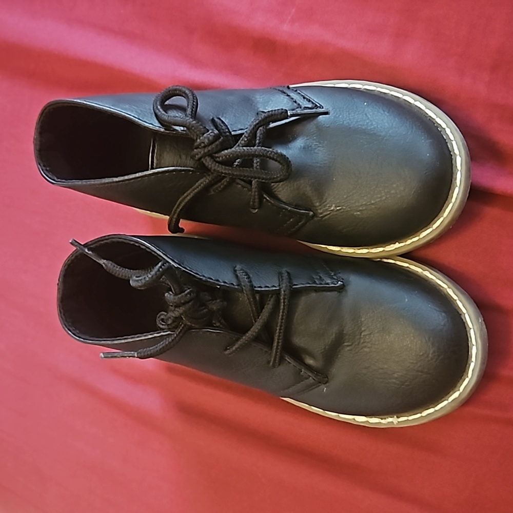 Childrens place Boy dressy black shoes